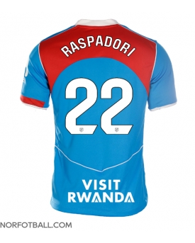 Billige Fotballdrakt Atletico Madrid Giacomo Raspadori #22 Replika Tredjedrakt Dame 2025-26 Kortermet Billige Fotballdrakt Atletico Madrid Giacomo Raspadori #22 Replika Tredjedrakt Dame 2025-26 Kortermet
